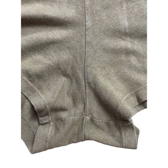 JUNGMAVEN Tan Organic  Cotton  Hemp Knit  sleeveless - Picture 3 of 6